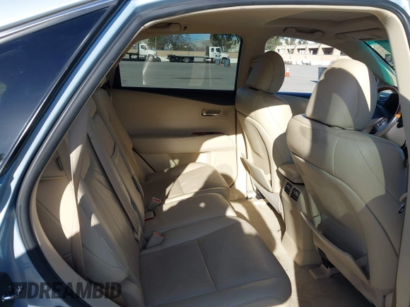 2010 Lexus RX 350 with VIN 2T2BK1BA8AC029831, listed as a IAAI auction lot 41754157 with 179,427 mi miles. Bid and sale history available at carsss.com. Image 8.
