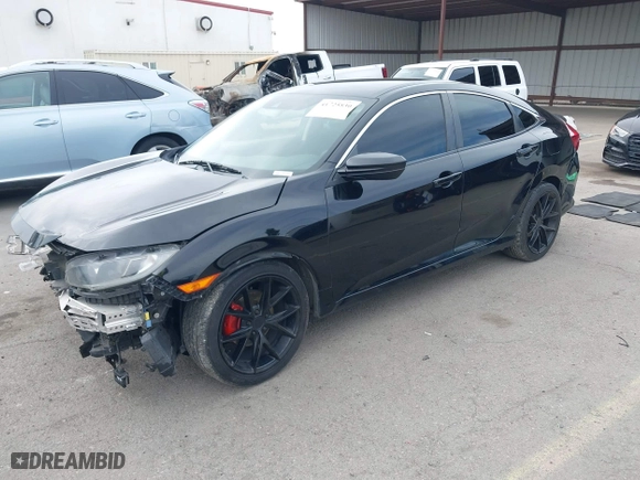 2019 Honda Civic Sedan LX with VIN 2HGFC2F65KH520171, listed as a IAAI auction lot 41725830 with 107,558 mi miles. Bid and sale history available at carsss.com. Image 18.