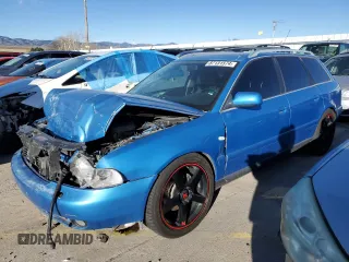 1999 Audi A4 with VIN WAUGD28D5XA326674, listed as a Copart auction lot 87131574 with 193,790 mi miles and Salvage Title. Bid and sale history available at carsss.com. Image 1.