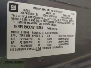 2004 Chevrolet Astro z VIN 1GNEL19XX4B108761, wystawiony jako IAAI lot #42452017 z przebiegiem 208 401 mil mil oraz . Historia ofert i sprzedaży dostępna na DreamBid. Obrazek 9.