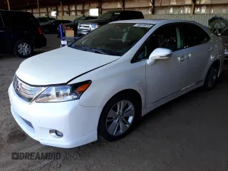 2010 Lexus HS 250h with VIN JTHBB1BA5A2004712, listed as a Copart auction lot 71047954 with Not Provided miles and Clean Title. Bid and sale history available at DreamBid. Image 1.