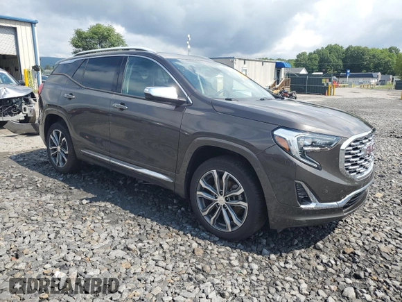 2019 GMC Terrain Denali with VIN 3GKALXEX8KL388874, listed as a Copart auction lot 64785385 with 32,046 mi miles and Salvage title. Bid and sale history available at DreamBid. Image 4.