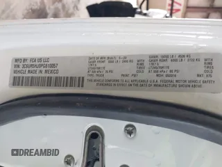 2023 Ram 2500 Tradesman z VIN 3C6UR5HJ0PG610057, wystawiony jako IAAI lot #42385008 z przebiegiem 21 105 mil mil oraz . Historia ofert i sprzedaży dostępna na DreamBid. Obrazek 9.