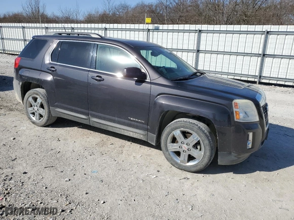 2013 GMC Terrain SLE with VIN 2GKALSEK7D6348249, listed as a Copart auction lot 48407795 with 104,104 mi miles and Salvage Title. Bid and sale history available at carsss.com. Image 4.