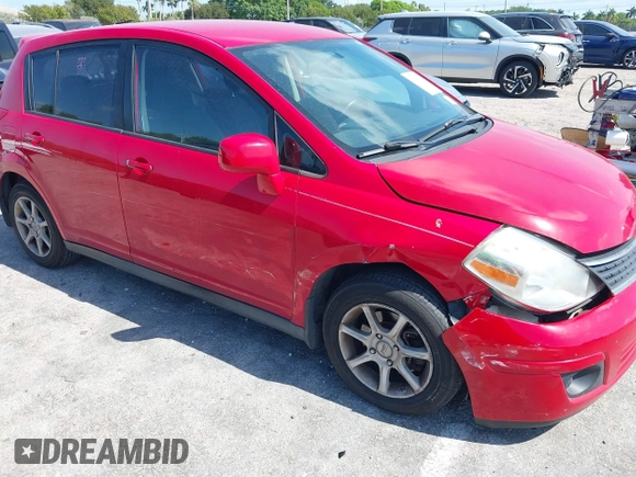 2009 Nissan Versa S with VIN 3N1BC13E69L500633, listed as a IAAI auction lot 42137113 with 193,491 mi miles and . Bid and sale history available at carsss.com. Image 6.