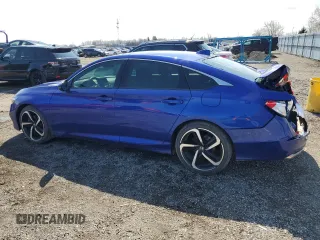 2019 Honda Accord Sport with VIN 1HGCV1F39KA803152, listed as a Copart auction lot 52039985 with 102,409 mi miles and Salvage Title. Bid and sale history available at DreamBid. Image 2.