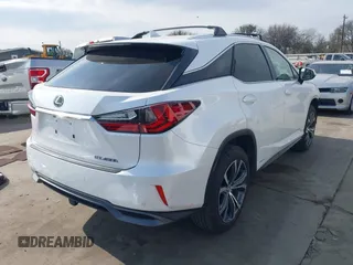 2017 Lexus RX with VIN 2T2BGMCA6HC019097, listed as a IAAI auction lot 41593480 with 58,090 mi miles. Bid and sale history available at carsss.com. Image 4.