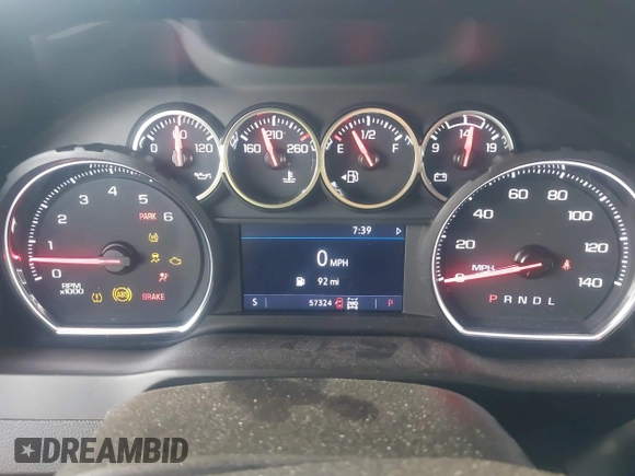 2021 Chevrolet Silverado 1500 LT Trail Boss with VIN 1GCPYFED1MZ449887, listed as a IAAI auction lot 41761670 with 57,324 mi miles and . Bid and sale history available at DreamBid. Image 7.