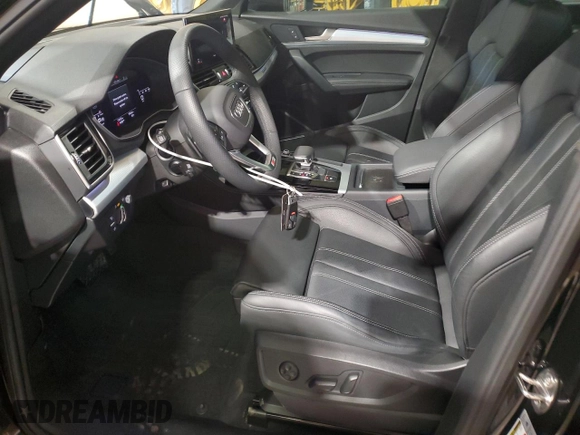 2024 Audi Q5 S line Prestige with VIN WA1FAAFY4R2020984, listed as a Copart auction lot 53344205 with 13,423 mi miles and Salvage title. Bid and sale history available at DreamBid. Image 7.