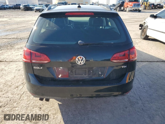 2015 Volkswagen Golf SportWagen TDI SEL with VIN 3VWCA7AU3FM507174, listed as a Copart auction lot 87750425 with 159,471 mi miles and Salvage Title. Bid and sale history available at carsss.com. Image 6.