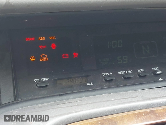 2004 Toyota Avalon XL with VIN 4T1BF28B34U376243, listed as a IAAI auction lot 41708833 with 248,591 mi miles and . Bid and sale history available at DreamBid. Image 7.