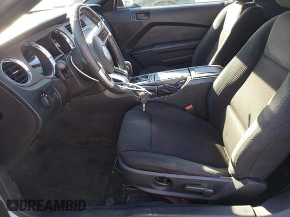 2014 Ford Mustang V6 with VIN 1ZVBP8EM6E5310711, listed as a Copart auction lot 46659955 with 120,145 mi miles and Salvage title. Bid and sale history available at DreamBid. Image 7.