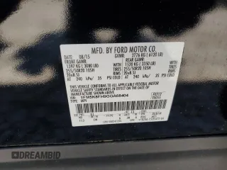 2016 Ford Explorer Limited z VIN 1FM5K8FH9GGA68404, wystawiony jako Copart lot #52559255 z przebiegiem 102 963 mil mil oraz Nie do naprawy • Non repairable. Historia ofert i sprzedaży dostępna na DreamBid. Obrazek 14.
