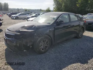 2020 Kia Optima LX with VIN 5XXGT4L36LG390351, listed as a Copart auction lot 60094215 with 80,367 mi miles and Salvage title. Bid and sale history available at DreamBid. Image 1.