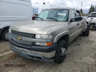 2001 Chevrolet Silverado 3500 LT z VIN 1GCJK33191F164477, wystawiony jako Copart lot #54792255 z przebiegiem 336 644 mil mil oraz Szkoda całkowita • Salvage title. Historia ofert i sprzedaży dostępna na DreamBid. Obrazek 1.