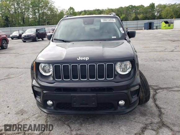 2022 Jeep Renegade Latitude z VIN ZACNJDB10NPN70997, wystawiony jako Copart lot #56013455 z przebiegiem 20 548 mil mil oraz Szkoda całkowita • Salvage title. Historia ofert i sprzedaży dostępna na DreamBid. Obrazek 5.