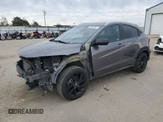 2022 Honda HR-V Sport with VIN 3CZRU6H1XNM734008, listed as a Copart auction lot 50992365 with 143,569 mi miles and Salvage Title. Bid and sale history available at carsss.com. Image 1.