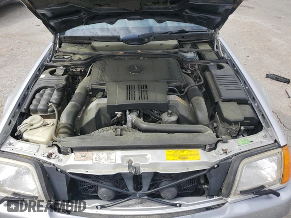 1994 Mercedes-Benz SL 5.0L with VIN WDBFA67E2RF092684, listed as a Copart auction lot 53232845 with 81,932 mi miles and Clean title. Bid and sale history available at DreamBid. Image 11.