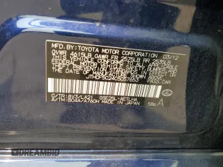 2012 Lexus IS 250 с VIN JTHCF5C24C5057653, выставлен на аукционе Copart как лот 59472825 с пробегом 141 474 миль миль и Списание • Salvage title. История ставок и продаж доступна на DreamBid. Изображение 13.