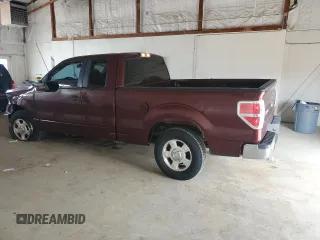 2010 Ford F-150 XL with VIN 1FTFX1CV0AFA82944, listed as a Copart auction lot 62912345 with 104,967 mi miles and Salvage title. Bid and sale history available at DreamBid. Image 2.