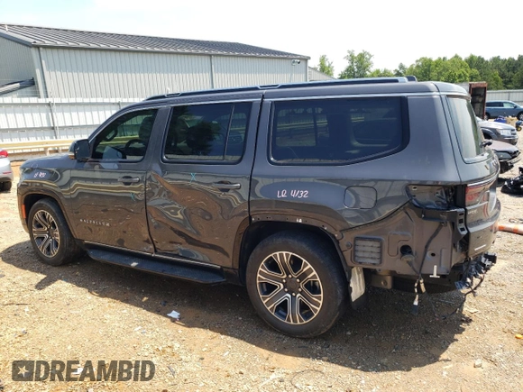 2022 Jeep Wagoneer Series III with VIN 1C4SJVDT8NS201275, listed as a Copart auction lot 63481615 with 57,569 mi miles and Salvage title. Bid and sale history available at DreamBid. Image 2.