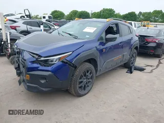 2024 Subaru Crosstrek Wilderness с VIN 4S4GUHU66R3763485, выставлен на аукционе IAAI как лот 41912311 с пробегом 11 303 миль миль и . История ставок и продаж доступна на DreamBid. Изображение 2.