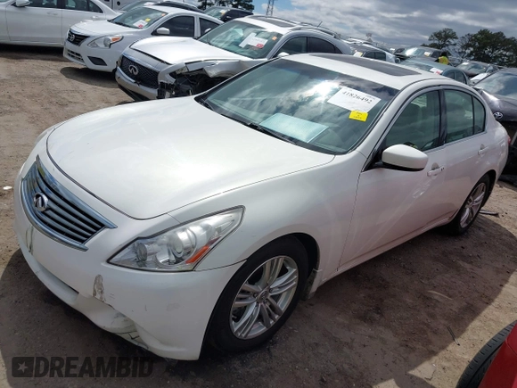 2010 Infiniti G37 Sedan Journey with VIN JN1CV6AP8AM203647, listed as a IAAI auction lot 41826492 with 167,800 mi miles. Bid and sale history available at carsss.com. Image 17.