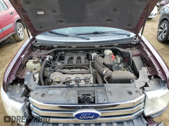 2011 Ford Flex Limited with VIN 2FMGK5DC8BBD08749, listed as a Copart auction lot 49350695 with 126,317 mi miles and Salvage Title. Bid and sale history available at carsss.com. Image 12.