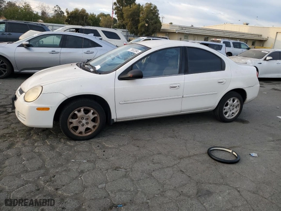 2004 Dodge Neon SXT with VIN 1B3ES56C04D600693, listed as a Copart auction lot 77653394 with 138,957 mi miles and Clean Title. Bid and sale history available at carsss.com. Image 1.