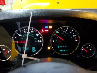 2015 Jeep Wrangler Unlimited Sahara with VIN 1C4BJWEG1FL704231, listed as a Copart auction lot 46683275 with 133,097 mi miles and Salvage Title. Bid and sale history available at carsss.com. Image 9.