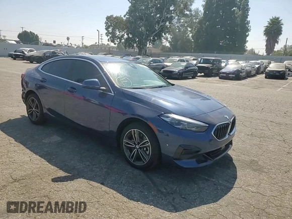 2022 BMW 2 Series 228i with VIN WBA53AK04N7L19686, listed as a Copart auction lot 73060704 with 21,303 mi miles and Salvage Title. Bid and sale history available at carsss.com. Image 10.