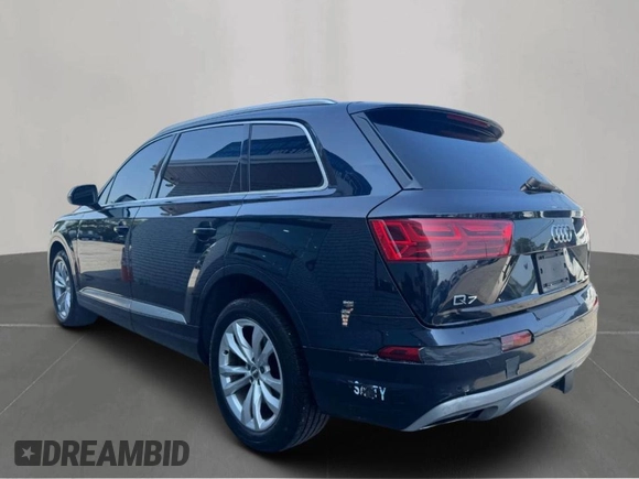 2018 Audi Q7 Premium Plus with VIN WA1LAAF77JD004734, listed as a Copart auction lot 64145285 with 159,622 mi miles and Clean title. Bid and sale history available at DreamBid. Image 3.