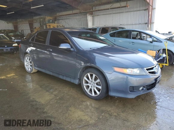 2007 Acura TSX Navi with VIN JH4CL969X7C008290, listed as a Copart auction lot 49184415 with Not provided miles and Salvage title. Bid and sale history available at DreamBid. Image 4.