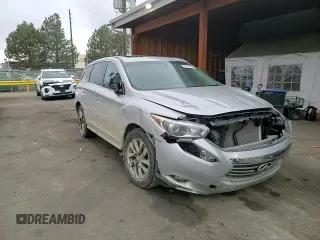 2015 Infiniti QX60 with VIN 5N1AL0MM4FC508712, listed as a Copart auction lot 48713135 with 112,647 mi miles and Salvage Title. Bid and sale history available at DreamBid. Image 12.