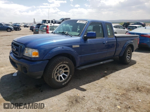 2011 Ford Ranger XLT with VIN 1FTLR4FE9BPA97870, listed as a Copart auction lot 60725915 with 148,338 mi miles and Salvage title. Bid and sale history available at DreamBid. Image 1.