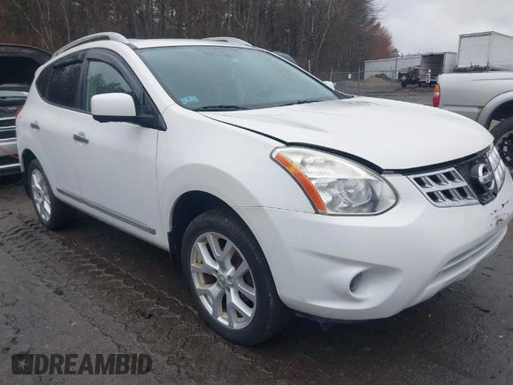 2012 Nissan Rogue SV with VIN JN8AS5MV0CW416959, listed as a IAAI auction lot 41981173 with 125,124 mi miles. Bid and sale history available at carsss.com. Image 1.
