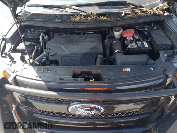 2014 Ford Explorer Sport with VIN 1FM5K8GT4EGB77000, listed as a Copart auction lot 64167555 with 72,139 mi miles and Salvage title. Bid and sale history available at DreamBid. Image 12.