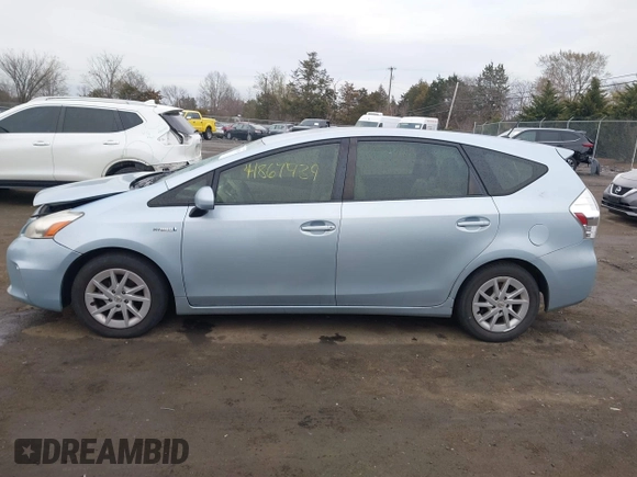 2013 Toyota Prius Two with VIN JTDZN3EU6D3208345, listed as a IAAI auction lot 41867939 with 193,820 mi miles and . Bid and sale history available at carsss.com. Image 15.