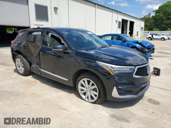 2021 Acura RDX with VIN 5J8TC1H32ML007501, listed as a Copart auction lot 54759135 with 62,663 mi miles and Salvage title. Bid and sale history available at DreamBid. Image 4.