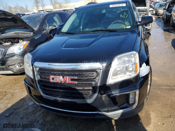 2017 GMC Terrain SLE with VIN 2GKALNEK6H6334138, listed as a Copart auction lot 43264814 with 103,509 mi miles and Salvage Title. Bid and sale history available at carsss.com. Image 5.