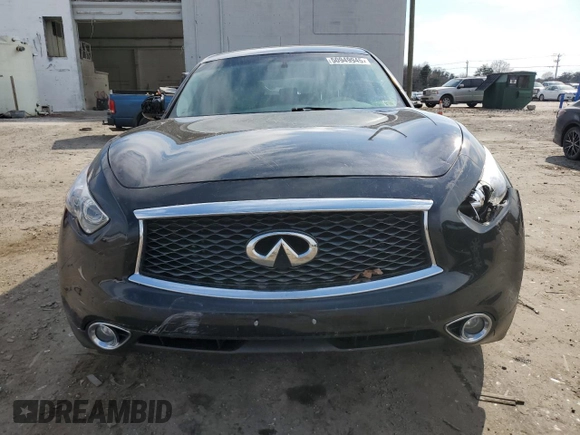 2017 Infiniti QX70 z VIN JN8CS1MU8HM142969, wystawiony jako Copart lot #50949945 z przebiegiem 99 664 mil mil oraz Szkoda całkowita • Salvage title. Historia ofert i sprzedaży dostępna na DreamBid. Obrazek 5.