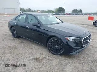 2024 Mercedes-Benz E 350 with VIN W1KLF4HB1RA076865, listed as a IAAI auction lot 41946948 with 1,554 mi miles and . Bid and sale history available at DreamBid. Image 1.