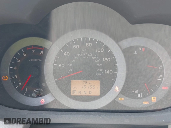2012 Toyota RAV4 with VIN 2T3BK4DV1CW066055, listed as a IAAI auction lot 39351803 with 161,051 mi miles. Bid and sale history available at carsss.com. Image 7.