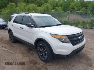 2013 Ford Explorer Sport z VIN 1FM5K8GT4DGC47948, wystawiony jako IAAI lot #42357975 z przebiegiem 191 343 mil mil oraz . Historia ofert i sprzedaży dostępna na DreamBid. Obrazek 1.
