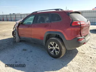 2016 Jeep Cherokee Trailhawk with VIN 1C4PJMBS0GW277367, listed as a Copart auction lot 49656155 with Not Provided miles and Salvage Title. Bid and sale history available at DreamBid. Image 2.