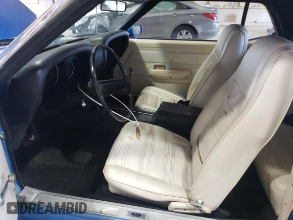 1970 Ford Mustang с VIN 0F03F166660, выставлен на аукционе Copart как лот 48023775 с пробегом 87 956 миль миль и Списание • Salvage title. История ставок и продаж доступна на DreamBid. Изображение 7.