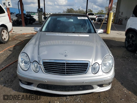 2005 Mercedes-Benz E-Class 5.5L AMG with VIN WDBUF76J45A793912, listed as a Copart auction lot 78521324 with 0 mi miles and Non Repairable. Bid and sale history available at carsss.com. Image 5.