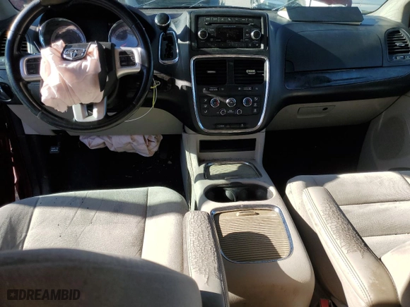 2015 Dodge Grand Caravan SXT with VIN 2C4RDGCG7FR640024, listed as a Copart auction lot 85129894 with 184,963 mi miles and Salvage Title. Bid and sale history available at carsss.com. Image 8.