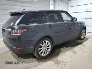2016 Land Rover Range Rover Sport HSE with VIN SALWR2KF8GA648292, listed as a Copart auction lot 46403415 with 91,302 mi miles and Salvage Title. Bid and sale history available at DreamBid. Image 3.