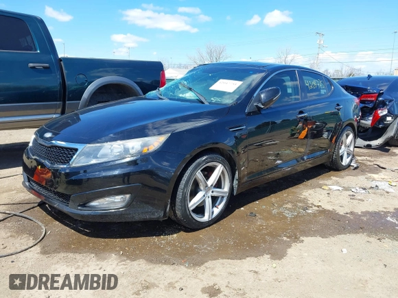 2013 Kia Optima EX with VIN 5XXGN4A74DG245486, listed as a IAAI auction lot 42047751 with 143,943 mi miles. Bid and sale history available at carsss.com. Image 18.